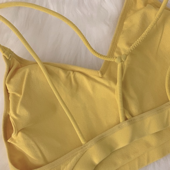 PRETTY KNOTTED STRAPS DARA SEAMLESS BRALETTE | MEADOWLARK | ALL WAY STRETCH - Picture 3 of 7